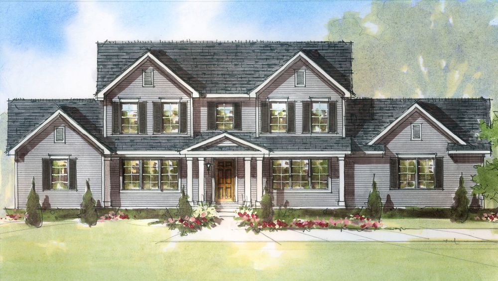 Chapel Hill II Custom Home Builders Schumacher Homes